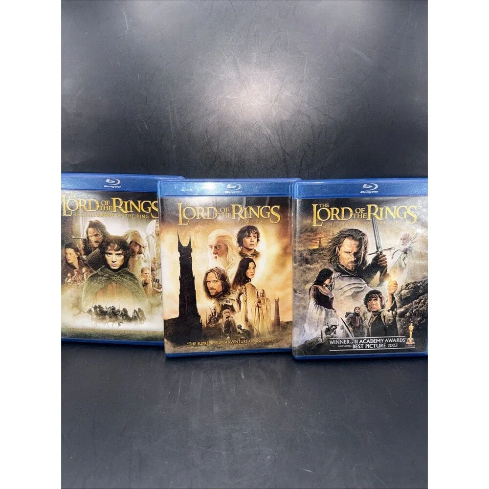 The Lord Of The Rings Blu-Ray +DVD Combo Pack Trilogy